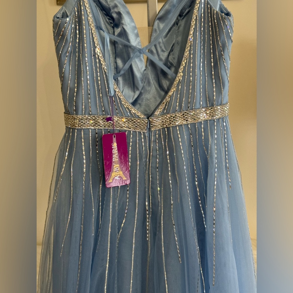 NWT Abby Paris Formal Gown Dress Weddings, Pageants, Proms, Formal Occasions 4 - Picture 5 of 5